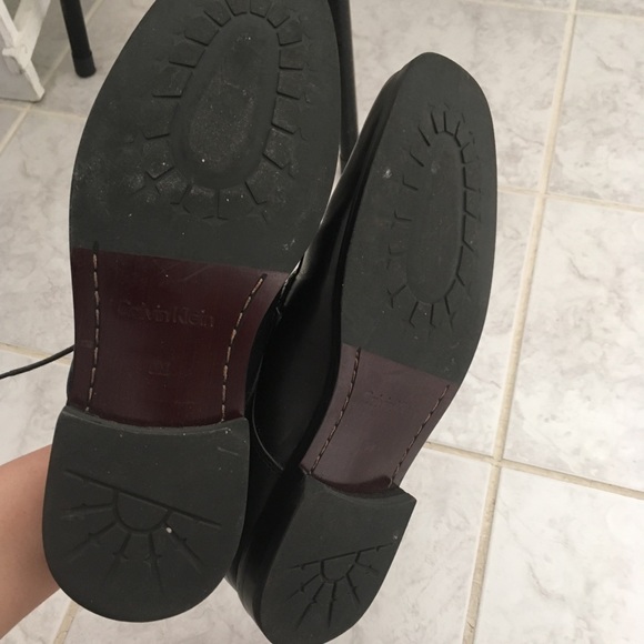 Men’s Calvin Klein Black Leather Dress Shoe main image 8